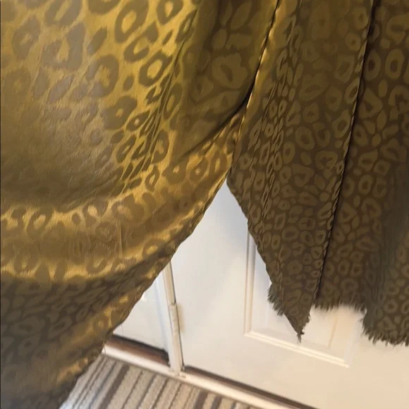 Umgee Olive Green Animal Print Kimono - Picture 5 of 7